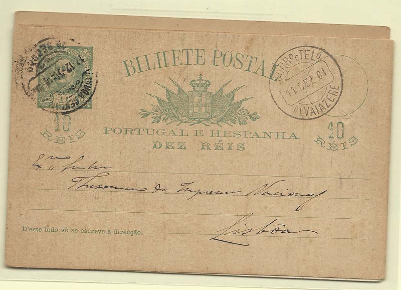 1776.jpg -     Lote:    1776      Lotes pelo Correio       Portugal        Descrição:      Portugal   &mdash; Lote com 4 inteiros circulados OM20, 2xOM23 + OM83. Alguma marcofilia. Lote a ver.        Lote       Valor Base:     &euro; 8,00     Valor Venda:     &euro; 11,00       