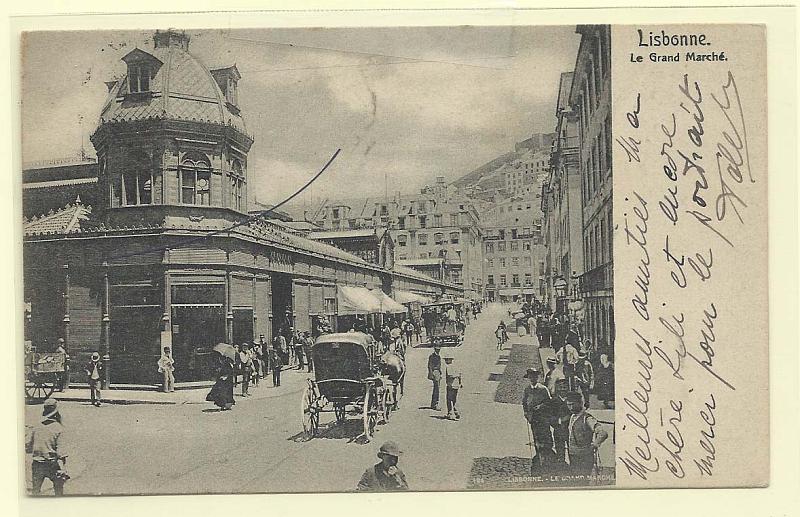 1939.jpg -     Lote:    1939      Lotes pelo Correio              Descrição:         Lisboa. Praça da Figueira (mercado). Circulado.        PI       Valor Base:     &euro; 10,00     Valor Venda:     Retirado     