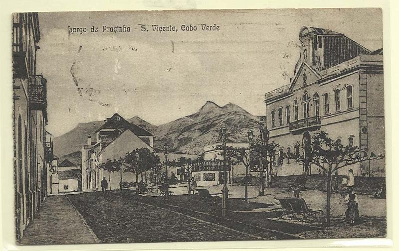 1984.jpg -     Lote:    1984      Lotes pelo Correio              Descrição:         S. Vicente. Cabo Verde. Largo de Pracinha. Circulado.        PI       Valor Base:     &euro; 6,00     Valor Venda:     Retirado     