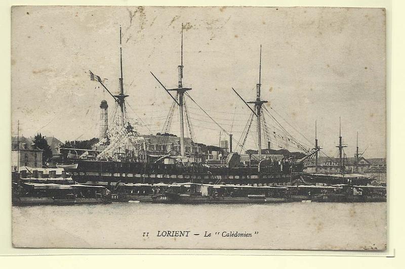 1992.jpg -     Lote:    1992      Lotes pelo Correio              Descrição:         "Lorient &mdash; LeCaledonien. Circulado.        PI       Valor Base:     &euro; 4,00     Valor Venda:     &euro; 4,00       