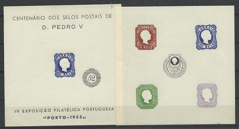 1999.jpg -     Lote:    1999      Lotes pelo Correio              Descrição:         Vinhetas. Centenário dos selos postais de D. Pedro V &mdash; Iv Exposição Filatélica Portuguesa. Lote de duas vinhetas.        Lote       Valor Base:     &euro; 5,00     Valor Venda:     &euro; 7,00       