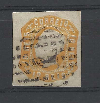 2044.jpg -     Lote:    2044      Lotes pelo Correio       Portugal        Descrição:         1862/64 &mdash; D. Luís I. CE15, 10 reis amarelo laranja. Boas margens. Valor de catálogo &euro; 85,00.        O       Valor Base:     &euro; 8,00     Valor Venda:     Retirado     
