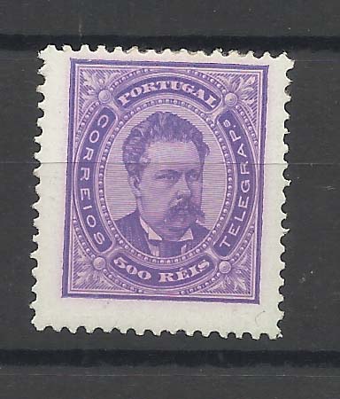 2088.jpg -     Lote:    2088      Lotes pelo Correio       Portugal        Descrição:         1884/87 &mdash; D. Luís I. De frente. Novos valores. CE65, 500 reis violeta, denteado 12 &frac12;. Valor de catálogo &euro; 1.020,00. Regomado.        RG***       Valor Base:     &euro; 40,00     Valor Venda:     Retirado     