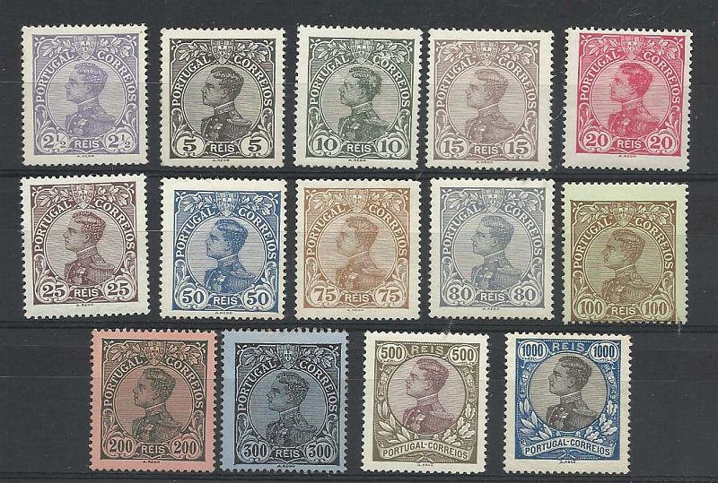 2111.jpg -     Lote:    2111      Lotes pelo Correio       Portugal        Descrição:         1910 &mdash; D. Manuel II. CE156/69. Série completa. Valor de catálogo &euro; 156,00.        RG**       Valor Base:     &euro; 12,00     Valor Venda:     &euro; 12,00       