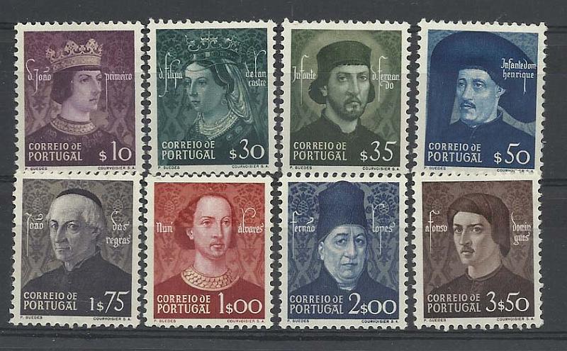 2181.jpg -     Lote:    2181      Lotes pelo Correio       Portugal        Descrição:         1949 &mdash; Dinastia Avis. CE705/12. Série completa. Valor de catálogo &euro; 128,00.        **       Valor Base:     &euro; 10,00     Valor Venda:     Retirado     