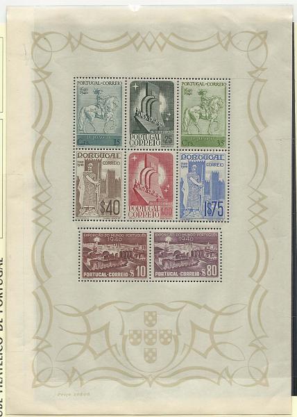 2245.jpg -     Lote:    2245      Lotes pelo Correio       Portugal        Descrição:         1940 &mdash; 8.º Centenário da Fundação. CE BLC2. Valor de catálogo &euro; 543,00.        BLC***       Valor Base:     &euro; 55,00     Valor Venda:     &euro; 72,00       