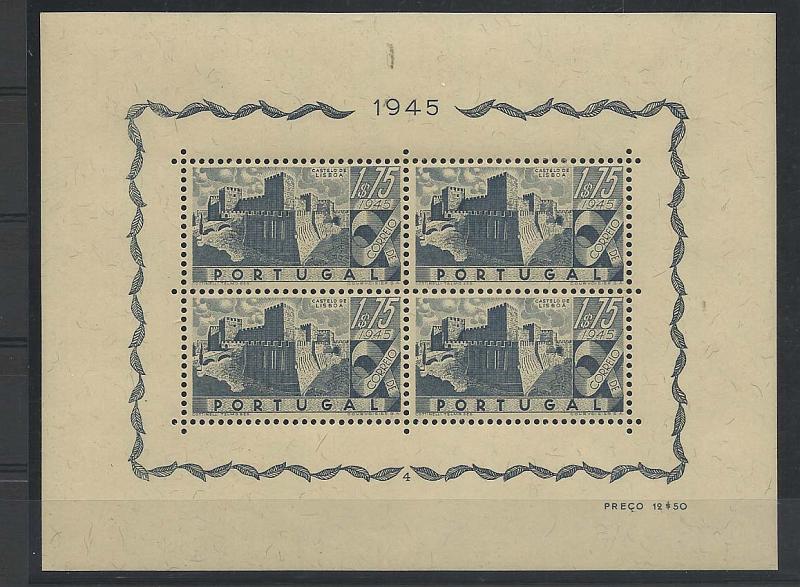 2258.jpg -     Lote:    2258      Lotes pelo Correio       Portugal        Descrição:         1946 &mdash; Castelos de Portugal. CE BLC10. Valor de catálogo &euro; 338,00.        BLC***       Valor Base:     &euro; 35,00     Valor Venda:     &euro; 42,00       