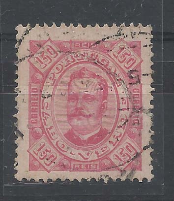 2295.jpg -     Lote:    2295      Lotes pelo Correio       Cabo Verde       Descrição:         1893/95 &mdash; D. Carlos I. CE34, 150 reis carmim, denteado 13 &frac12;. Valor de catálogo &euro; 40,00.        O       Valor Base:     &euro; 8,00     Valor Venda:     &euro; 12,00       
