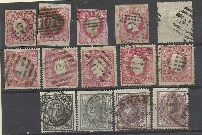 2361.jpg -     Lote:    2361      Lotes pelo Correio       Portugal        Descrição:      Portugal.   Lote com 14 selos, emissões D. Luís I com marcofilia diversa. Lote a ver.        Lote       Valor Base:     &euro; 8,00     Valor Venda:     Retirado     