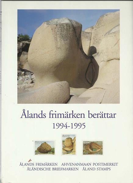 2412.jpg -     Lote:    2412      Lotes pelo Correio              Descrição:      Aland.   Livro anual de 1994/1995, com selos.        Livro       Valor Base:     &euro; 10,00     Valor Venda:     &euro; 22,00       