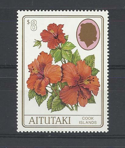 2453.jpg -     Lote:    2453      Lotes pelo Correio              Descrição:      Aitutaki.   1997 &mdash; Flores Selo de $8,00.        ***       Valor Base:     &euro; 8,00     Valor Venda:     Retirado     