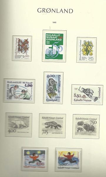 2509.jpg -     Lote:    2509      Lotes pelo Correio              Descrição:      Gronelândia.   Álbum Leuchturm com várias séries de selos. Incompleto.        Lote       Valor Base:     &euro; 30,00     Valor Venda:     Retirado     