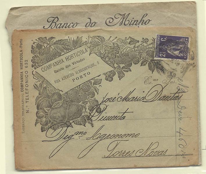 2588.jpg -     Lote:    2588      Lotes pelo Correio              Descrição:         Portugal &mdash; Lote com 3 cartas circuladas com selos tipo Ceres + inteiro (sobrescrito) tipo Ceres circulado. Lote a ver.        Lote       Valor Base:     &euro; 6,00     Valor Venda:     Retirado     