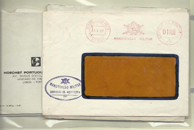2592.jpg -     Lote:    2592      Lotes pelo Correio              Descrição:         Portugal &mdash; Lote composto por cartas e fragmentos de cartas com franquias mecânicas publicitárias. Lote a ver.        Lote       Valor Base:     &euro; 5,00     Valor Venda:     &euro; 5,00       