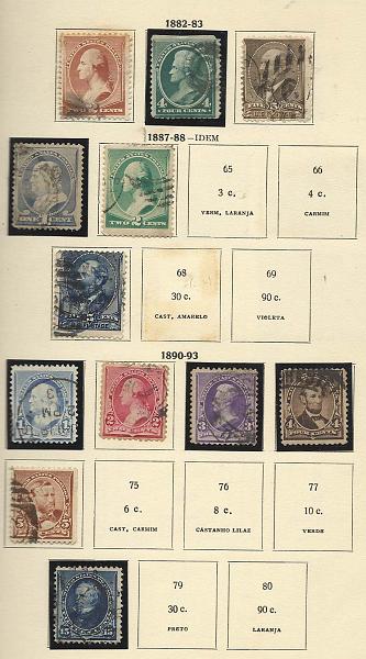 2638.jpg -     Lote:    2638      Lotes pelo Correio              Descrição:         EUA &mdash; Álbum de selos dos Estados Unidos da América (1882-1978), novos (muitos sem sinal de charneira) e usados, num total de 850 selos.        Lote       Valor Base:     &euro; 180,00     Valor Venda:     Retirado     