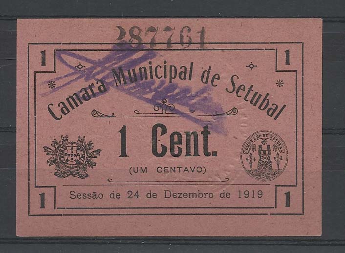 2664.jpg -     Lote:    2664      Lotes pelo Correio              Descrição:         Setúbal, Câmara Municipal. 1c preto sobre rosa. MA2083. Nova.        CDL       Valor Base:     &euro; 5,00     Valor Venda:     &euro; 5,00       