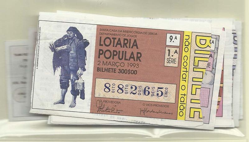 2682.jpg -     Lote:    2682      Lotes pelo Correio              Descrição:         Lotaria Popular. Lote composto por 40 cautelas com temas diversificados. Bom para temáticas de Open Class. Lote a ver.        Lote       Valor Base:     &euro; 8,00     Valor Venda:     Retirado     
