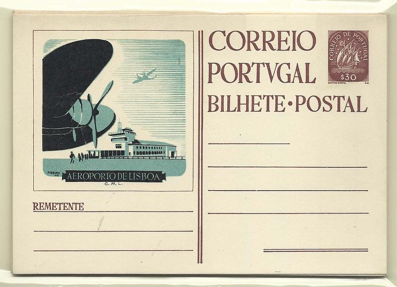 0407.jpg -     Lote:    407            Portugal       Descrição:         1947 &mdash; Propaganda da Câmara Municipal de Lisboa. 4.ª série S.P.P.. OM 108, $30 castanho. Lote de 9 inteiros com série completa dos três motivos nas 3 cores. Muito bem conservados.        IN       Valor Base:     &euro; 15,00     Valor Venda:     &euro; 15,00       
