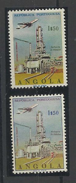 0782.jpg -     Lote:    782            Angola       Descrição:         1965 &mdash; Correio Aéreo * Empreendimentos de Angola. CE21, 1$50. Prova de cor com as legendas a verde, e com dimensões superiores na largura do selo.        ***       Valor Base:     &euro; 20,00     Valor Venda:     &euro; 20,00       