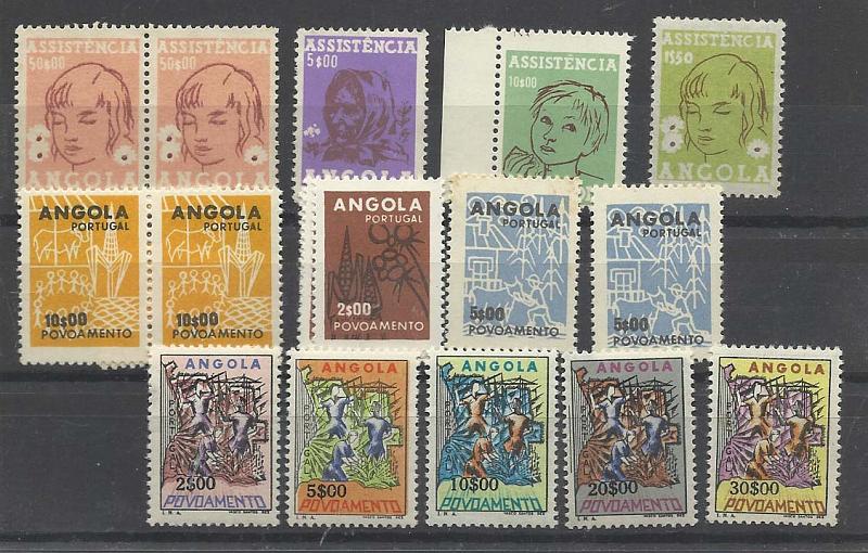 0783.jpg -     Lote:    783            Angola       Descrição:         Fiscais. Angola. Povoamento e Assistência Pública. Lote com 17 selos (3 repetições) de valores elevados (p.e. par de 50$00 da Assistência Pública).        Lote       Valor Base:     &euro; 10,00     Valor Venda:     &euro; 30,00       
