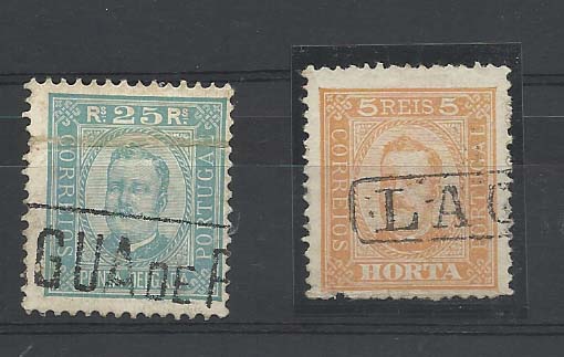 0905.jpg -     Lote:    905            Portugal       Descrição:         1862/64 &mdash; D. Luís I. CE14/18. Série completa usada. Selos com boas margens. Valor de catálogo &euro; 436,00.        O       Valor Base:     &euro; 25,00     Valor Venda:     &euro; 25,00       