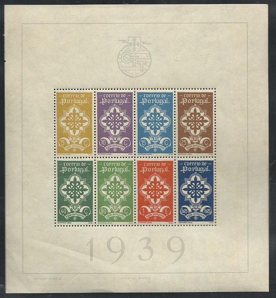 1052.jpg -     Lote:    1052            Portugal       Descrição:         1940 &mdash; Legião Portuguesa. CE BLC1. Com goma escura. Valor de catálogo &euro; 1.200,00.        BLC***       Valor Base:     &euro; 100,00     Valor Venda:     &euro; 100,00       