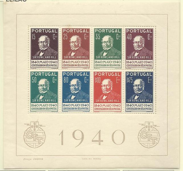 1055.jpg -     Lote:    1055            Portugal       Descrição:         1940 &mdash; Centenário do Selo Postal. CE BLC3. Valor de catálogo &euro; 239,00.        BLC***       Valor Base:     &euro; 30,00     Valor Venda:     &euro; 30,00       