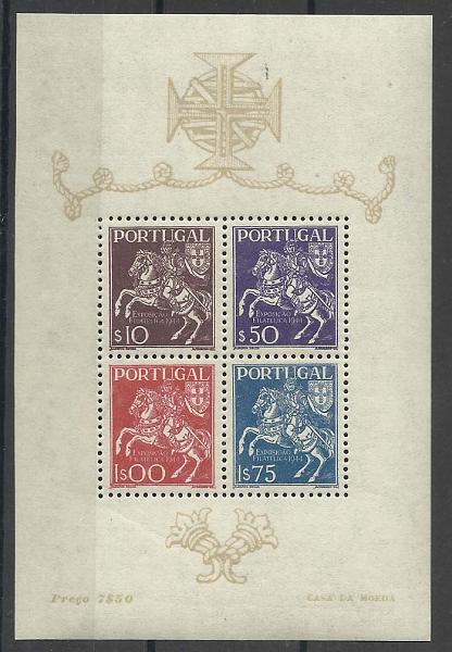 1060.jpg -     Lote:    1060            Portugal       Descrição:         1944 &mdash; 3.ª Exposição Filatélica portuguesa. CE BLC5. Valor de catálogo &euro; 101,00.        BLC***       Valor Base:     &euro; 15,00     Valor Venda:     &euro; 20,00       