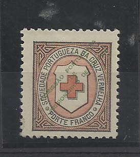 1089.jpg -     Lote:    1089            Portugal       Descrição:         1916 &mdash; Cruz Vermelha Portuguesa, com sobrecarga. CE CVP2, preto e rosa. Valor de catálogo &euro; 146,00.        **       Valor Base:     &euro; 18,00     Valor Venda:     &euro; 18,00       