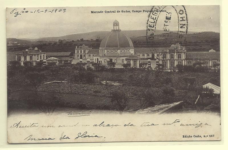 1375.jpg -     Lote:    1375            Portugal       Descrição:         Carimbos circulares datados, tipo 1880. 1896 &mdash; D. Carlos I Mouchon. Postal circulado de Coja (13.09.03) para Espinho, com trânsito por Arganil (13.09.03). Carimbos batidos a preto de "COJA" e "ARGANIL + duplo oval de ESPINHO.        PI       Valor Base:     &euro; 8,00     Valor Venda:     &euro; 12,00       