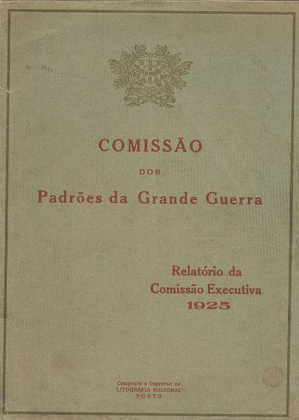 1526.jpg -     Lote:    1526                   Descrição:         Comissão dos Padrões da Grande Guerra. Relatório da Comissão Executica. Porto, 1925.        Livro       Valor Base:     &euro; 15,00     Valor Venda:     Retirado     