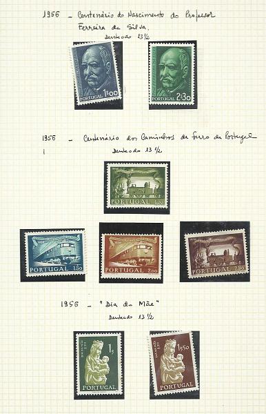1601.jpg -     Lote:    1601                   Descrição:         Portugal &mdash; Folhas de álbum com selos desde 1956 a 1979. Valor aproximado de catálogo &euro; 2.500,00.        Lote       Valor Base:     &euro; 150,00     Valor Venda:     &euro; 180,00       