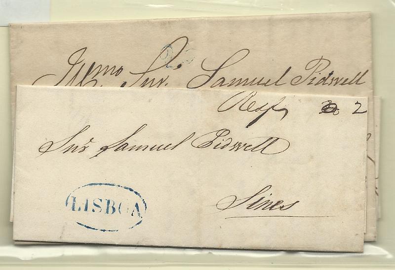 1670.jpg -     Lote:    1670      Lotes pelo Correio              Descrição:         Lisboa &mdash; A azul, GM LSB10. Lote de duas cartas de Lisboa para Sines        Carta       Valor Base:     &euro; 10,00     Valor Venda:     &euro; 10,00       