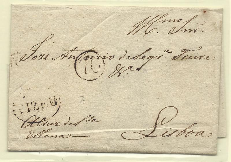1688.jpg -     Lote:    1688      Lotes pelo Correio              Descrição:         Viseu &mdash; A sépia GM VIS7 em capa de carta para Lisboa com o porte  batido a sépia de 70 reis.        Carta       Valor Base:     &euro; 6,00     Valor Venda:     Retirado     