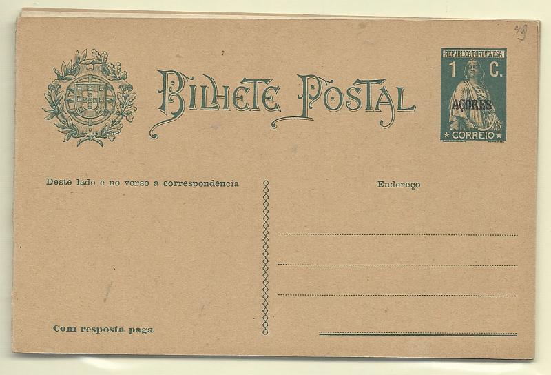 1841.jpg -     Lote:    1841      Lotes pelo Correio       Açores       Descrição:         1913/24 &mdash; Ceres, com sobrecarga AÇORES. OM 38/41 + OM42 + OM46. Lote a ver.        IN       Valor Base:     &euro; 6,00     Valor Venda:     &euro; 6,00       
