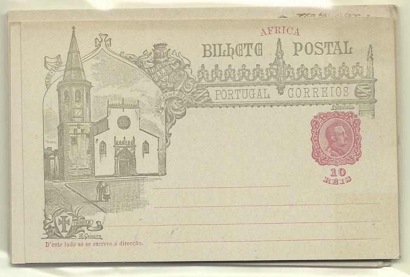 1857.jpg -     Lote:    1857      Lotes pelo Correio       África       Descrição:         1898 &mdash; 4.º Centenário do Descobrimento do Caminho Marítimo para a Índia. OM &frac12;. Série completa com os doze inteiros bem conservados.        IN       Valor Base:     &euro; 12,00     Valor Venda:     Retirado     