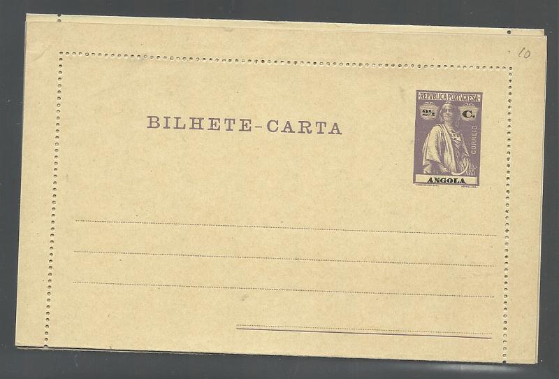 1860.jpg -     Lote:    1860      Lotes pelo Correio       Angola       Descrição:         1914 &mdash; Ceres. Bilhetes-Cartas. OM 10/12. Muito bem conservados.        IN       Valor Base:     &euro; 5,00     Valor Venda:     Retirado     