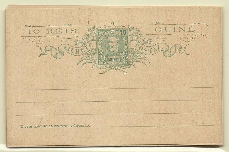 1876.jpg -     Lote:    1876      Lotes pelo Correio       Guiné       Descrição:         1903/05 &mdash; D. Carlos I Mouchon. OM 5/10. Séries completas. Muito bem conservadas.        IN       Valor Base:     &euro; 8,00     Valor Venda:     Retirado     