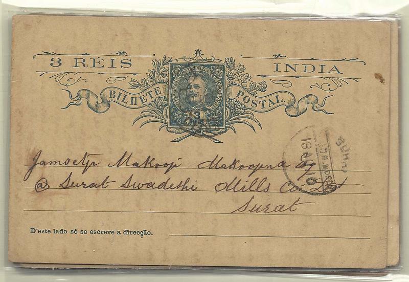 1888.jpg -     Lote:    1888      Lotes pelo Correio       Índia       Descrição:         190314 &mdash; D. Carlos I + D. Carlos I com sobrecarga REPUBLICA. Lote com 11 inteiros postais circulados. Todos os estados. Repetições. Lote a ver.        Lote       Valor Base:     &euro; 15,00     Valor Venda:     Retirado     