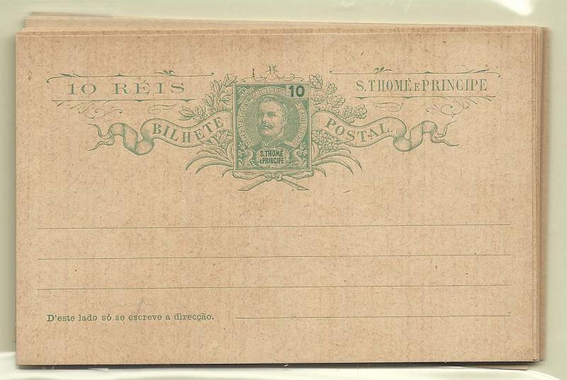 1906.jpg -     Lote:    1906      Lotes pelo Correio       S. Tomé e Príncipe       Descrição:         1903/1911 &mdash; D. Carlos I Mouchon + D. Carlos I Mouchon, com sobrecarga REPUBLICA. OM 4/13. Séries completas. Muito bem conservados.        IN       Valor Base:     &euro; 12,00     Valor Venda:     Retirado     