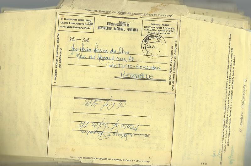 2136.jpg -     Lote:    2136      Lotes pelo Correio              Descrição:         1961/75 &mdash; Guerra Colonial. Lote com dezenas de aerogramas do MNF usados. Lote a ver.        Lote       Valor Base:     &euro; 12,00     Valor Venda:     &euro; 18,00       
