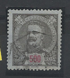 2185.jpg -     Lote:    2185      Lotes pelo Correio       Portugal       Descrição:         1895/96 &mdash; D. Carlos I Mouchon. CE139, 500 reis em denteado 12 &frac12;. Valor de catálogo &euro; 46,60.        O       Valor Base:     &euro; 8,00     Valor Venda:     Retirado     