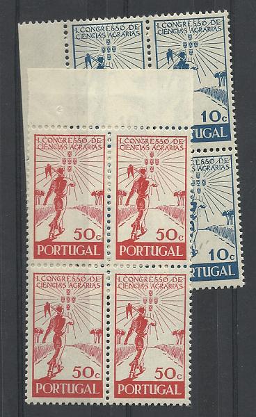 2218.jpg -     Lote:    2218      Lotes pelo Correio       Portugal       Descrição:         1943 &mdash; 1.º Congresso das Ciências Agrárias. CE634/35. Série completa em quadras. Valor de catálogo &euro; 21,80.        ***       Valor Base:     &euro; 5,00     Valor Venda:     &euro; 8,00       