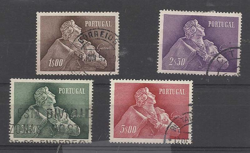 2267.jpg -     Lote:    2267      Lotes pelo Correio       Portugal       Descrição:         1957 &mdash; Almeida Garrett. CE827/30. Série completa. Valor de catálogo &euro; 44,00.        O       Valor Base:     &euro; 7,00     Valor Venda:     &euro; 7,00       