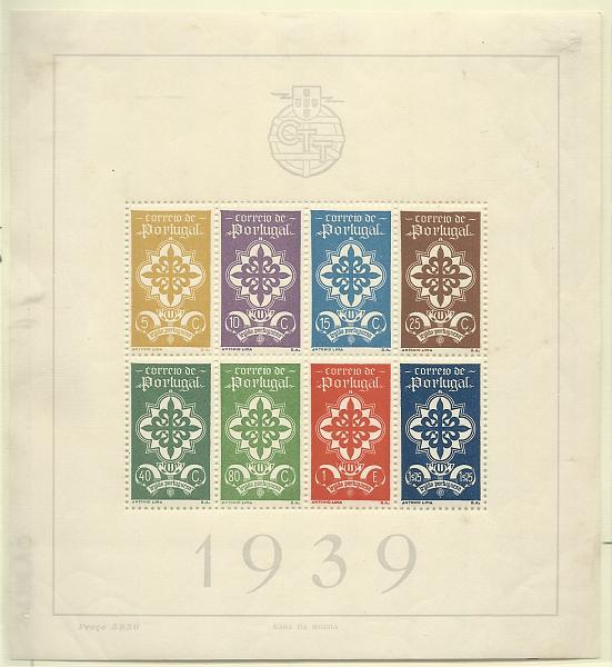2289.jpg -     Lote:    2289      Lotes pelo Correio       Portugal       Descrição:         1940 &mdash; Legião Portuguesa. CE BLC1. Valor de catálogo &euro; 1.200,00. Pontos de óxido no verso. Lote a ver.        BLC***       Valor Base:     &euro; 40,00     Valor Venda:     &euro; 85,00       