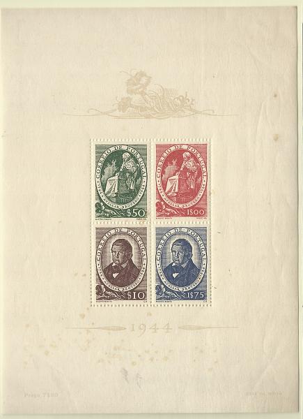 2291.jpg -     Lote:    2291      Lotes pelo Correio       Portugal       Descrição:         1944 &mdash; 2.º Centenário de Avelar Brotero. CE BLC6. Valor de catálogo &euro; 114,00. Algumas manchas ligeiras. Lote a ver.        BLC***       Valor Base:     &euro; 10,00     Valor Venda:     &euro; 10,00       