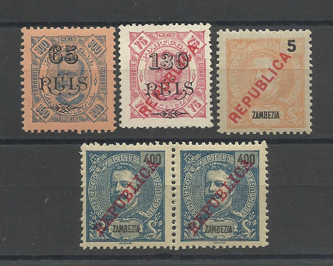 2349.jpg -     Lote:    2349      Lotes pelo Correio       Zambézia       Descrição:         Lote composto por 3 selos isolados e um par: CE32, CE67 (par), CE74 e CE91. Novos com sinal de charneira. Valor de catálogo &euro; 40,00.        Lote       Valor Base:     &euro; 5,00     Valor Venda:     &euro; 7,00       