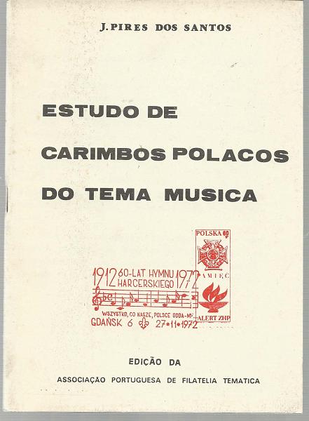 2392.jpg -     Lote:    2392      Lotes pelo Correio              Descrição:         Estudo de carimbos polacos do tema música de Pires dos Santos + Catálogo de Franquias Mecânicas de P. S. Machado, + Notas Filatélicas de P- S. Machado + Catálogo de Carimbos numéricos de P. S. Machado + Os Descobrimentos  na Filatelia de P. S. Machado.        Livro       Valor Base:     &euro; 8,00     Valor Venda:     Retirado     
