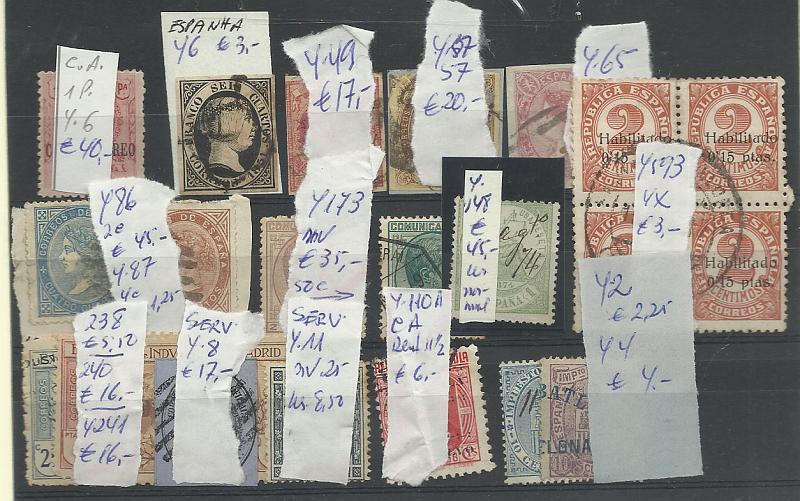 2448.jpg -     Lote:    2448      Lotes pelo Correio              Descrição:         Espanha. Lote com 21 selos, incluindo uma quadra. Novos e usados. Valor aproximado de catálogo &euro; 270,00.        Lote       Valor Base:     &euro; 10,00     Valor Venda:     Retirado     