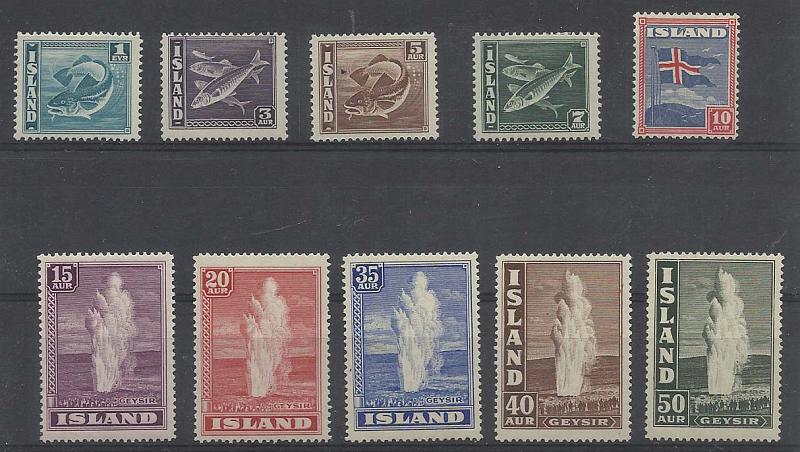 2463.jpg -     Lote:    2463      Lotes pelo Correio              Descrição:         Islândia &mdash; Lote com 5 séries novas sem sinal de charneira Yv158/59, 160/62, 168/70, 171/180, 182/184.        ***       Valor Base:     &euro; 25,00     Valor Venda:     &euro; 25,00       